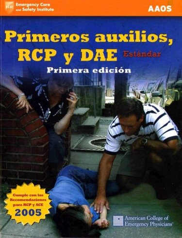 Primeros auxilios, RCP y DAE Estandar Cover Image