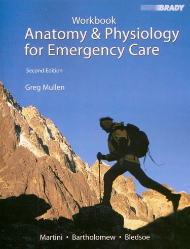 Anatomy and Physiology for Emergency Care Workbook Cover Image