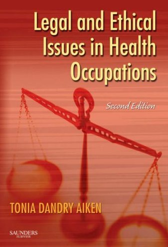 Legal and Ethical Issues in Health Occupations Cover Image