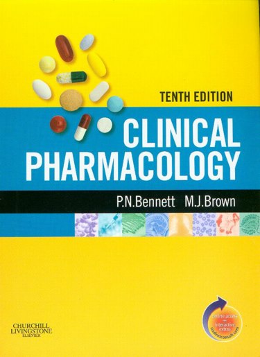 Clinical Pharmacology. Text with Internet Access Code for Student Consult Access Cover Image
