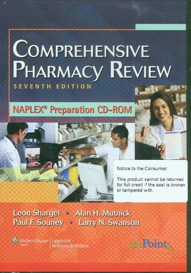 Comprehensive Pharmacy Review: NAPLEX Preparation on CD-ROM for Windows. Single User Cover Image