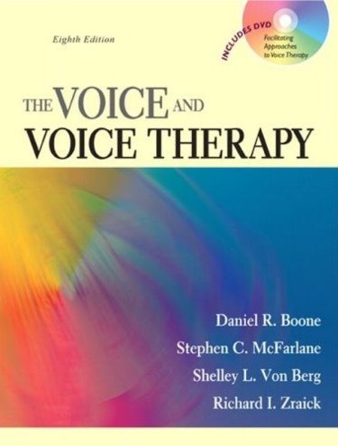 Voice and Voice Therapy. Text with DVD Cover Image