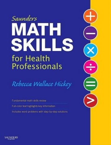 Saunders Math Skills for Health Professionals Cover Image