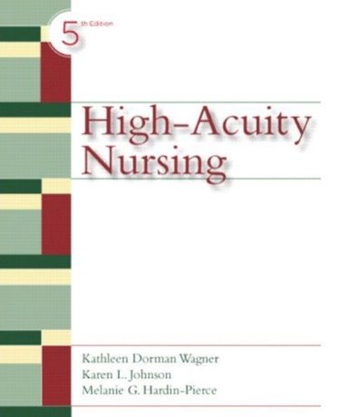 High-Acuity Nursing. Text with Internet Access Code Cover Image