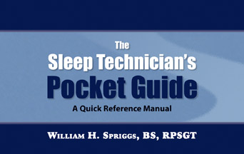 Sleep Technicians Pocket Guide: A Quick Reference Manual Cover Image
