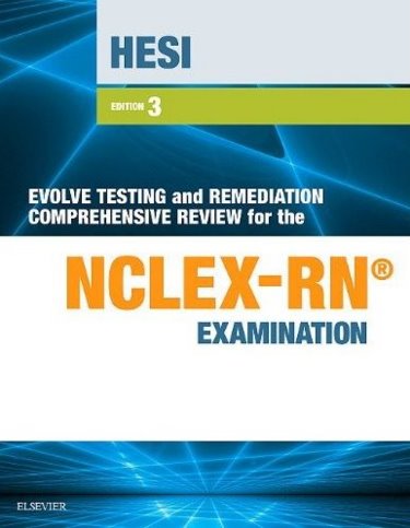 HESI Comprehensive Review for the NCLEX-RN Examination. Text with Internet Access Code Cover Image