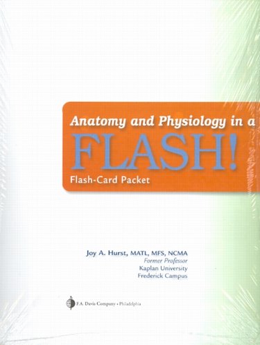 Anatomy and Physiology in a FLASH!: 45 Flash-Card Packet Cover Image