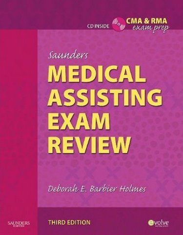 Saunders Medical Assisting Examination Review. Text with CD-ROM for Macintosh and Windows Cover Image