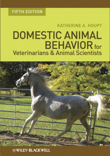 Domestic Animal Behavior for Veterinarians and Animal Scientists Cover Image