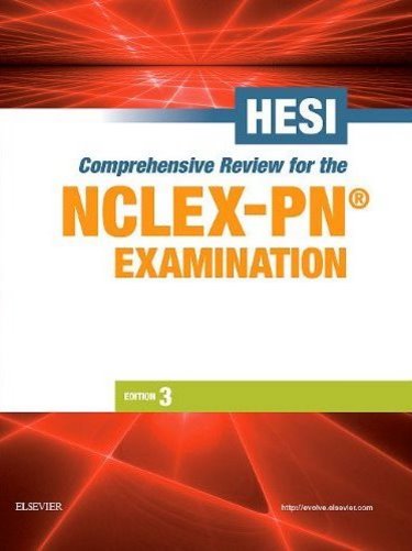 HESI Comprehensive Review for the NCLEX-PN Examination. Text with CD-ROM for Macintosh and Windows Cover Image