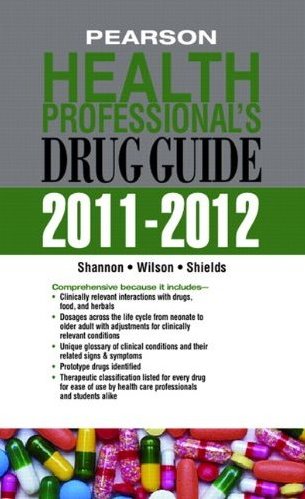 Pearson Health Professionals Drug Guide 2011-2012 Cover Image