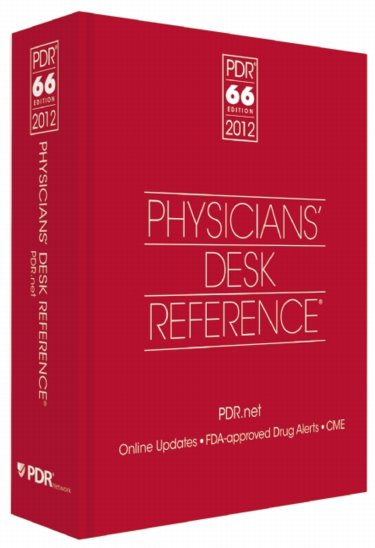 Physicians Desk Reference 2012 Cover Image
