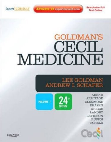 Goldmans Cecil Medicine. Text with Internet Access Code for Expert Consult Edition. 2 Volume Set Cover Image