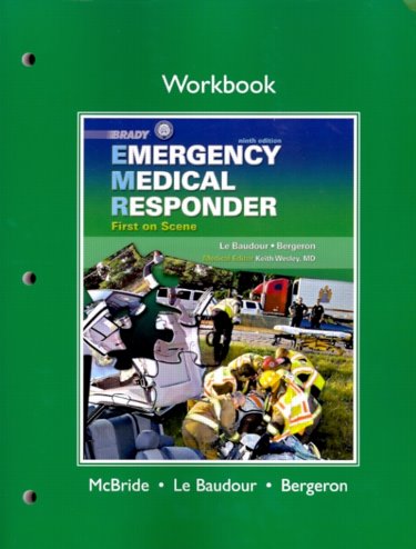 Emergency Medical Responder Workbook Cover Image
