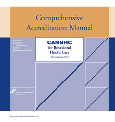 Comprehensive Accreditation Manual for Behavioral Health Care (CBHC12) 2012 Cover Image