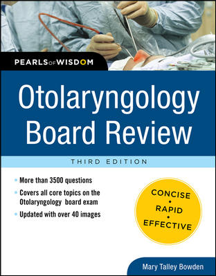 Otolaryngology Board Review: Pearls of Wisdom Cover Image