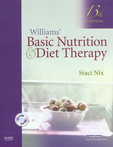 Williams Basic Nutrition and and Diet Therapy Package. Includes Textbook and Internet Access Code for Online Course Cover Image