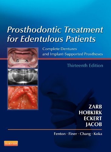 Prosthodontic Treatment for Edentulous Patients: Complete Dentures and Implant-Supported Prostheses Cover Image