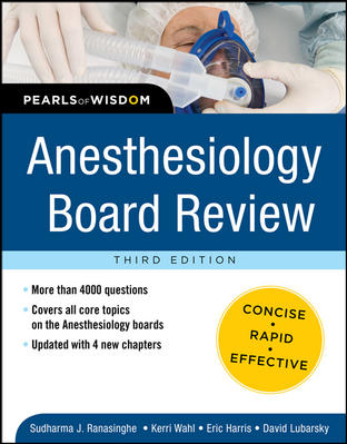 Anesthesiology Board Review: Pearls of Wisdom Cover Image