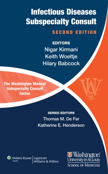 Washington Manual Infectious Diseases Subspecialty Consult Cover Image