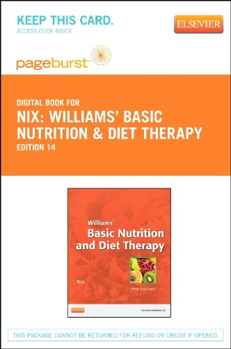 Digital Book for Nix: Williams Basic Nutrition & Diet Therapy. Internet Access Code for PageBurst Online Cover Image