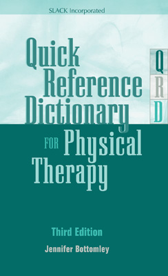 Quick Reference Dictionary for Physical Therapy Cover Image