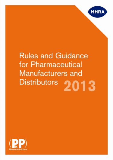 Rules and Guidance for Pharmaceutical Manufacturers and Distributors 2014 Cover Image