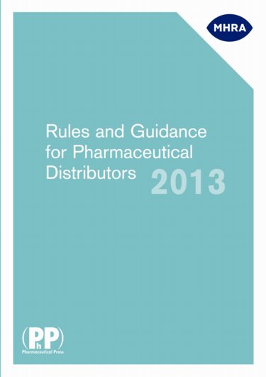 Rules and Guidance for Pharmaceutical Distributors 2014 Cover Image