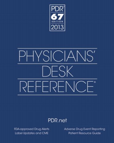 Physicians Desk Reference 2013 Cover Image