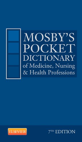 Mosbys Pocket Dictionary of Medicine, Nursing, and Health Professions Cover Image