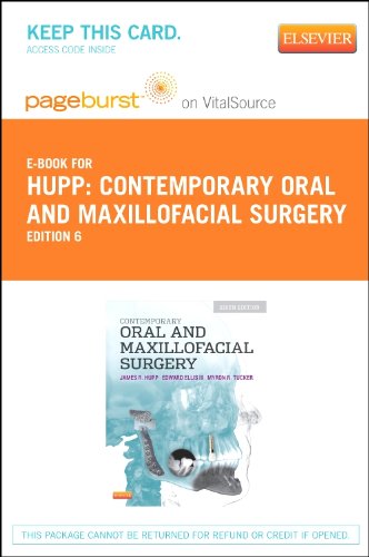 Pageburst Digital Book for Hupps: Contemporary Oral and Maxillofacial Surgery. Access Code Cover Image
