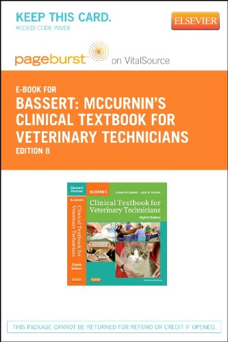 Pageburst on VitalSource Ebook for Bassert: McCurnins Clinical Textbook for Veterinary Technicians. Access Code Cover Image