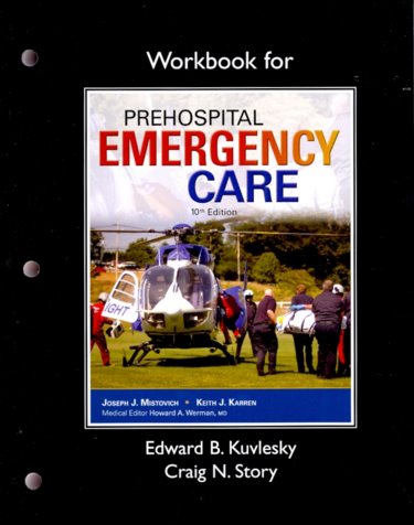 Prehospital Emergency Care Workbook Cover Image
