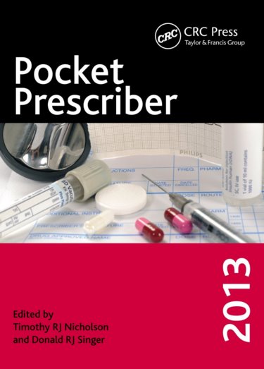 Pocket Prescriber 2013 Cover Image