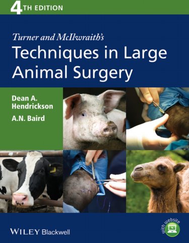 Turner and McIlwraiths Techniques in Large Animal Surgery Cover Image
