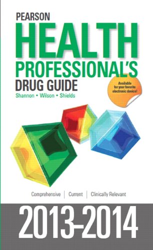 Pearson Health Professionals Drug Guide 2013-2014 Cover Image