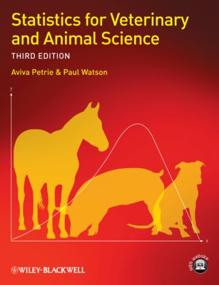 Statistics for Veterinary and Animal Science Cover Image