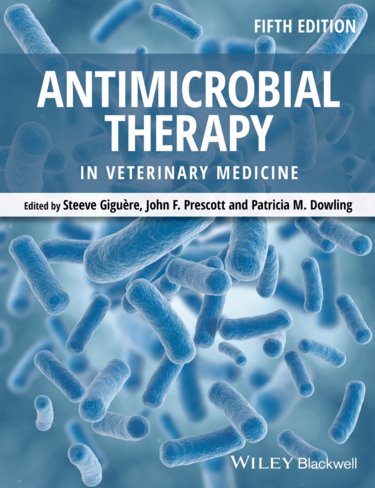 Antimicrobial Therapy in Veterinary Medicine Cover Image