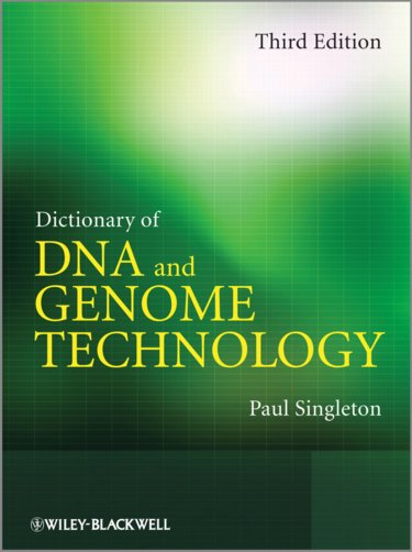 Dictionary of DNA and Genome Technology Cover Image