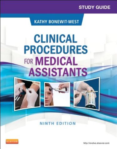 Study Guide for Clinical Procedures for Medical Assistants Cover Image