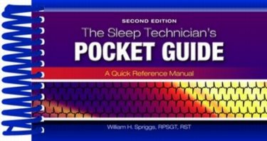 Sleep Technicians Pocket Guide: A Quick Reference Manual Cover Image