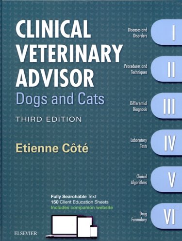 Clinical Veterinary Advisor: Dogs and Cats. 6 Books in 1 Cover Image