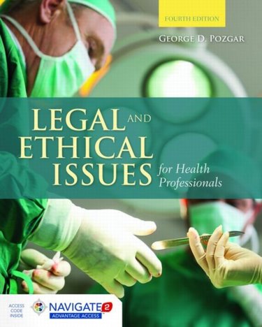 Legal and Ethical Issues for Health Professionals. Text with Access Code Cover Image
