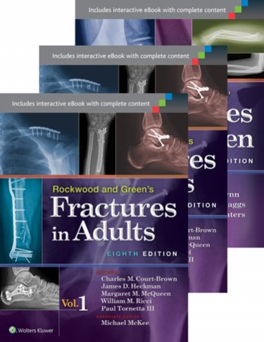 Rockwood and Greens Fractures in Adults. Rockwood and Wilkins Fractures in Children. 3 Volume Set. Text with Access Code Cover Image