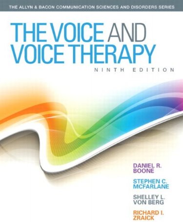Voice and Voice Therapy. Text with Access Code Cover Image