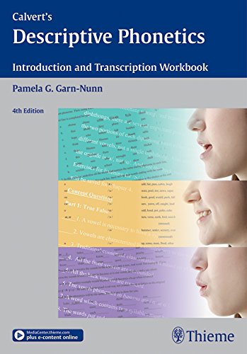Calverts Descriptive Phonetics: Introduction and Transcription Workbook Cover Image