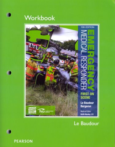 Emergency Medical Responder: First on Scene Workbook Cover Image