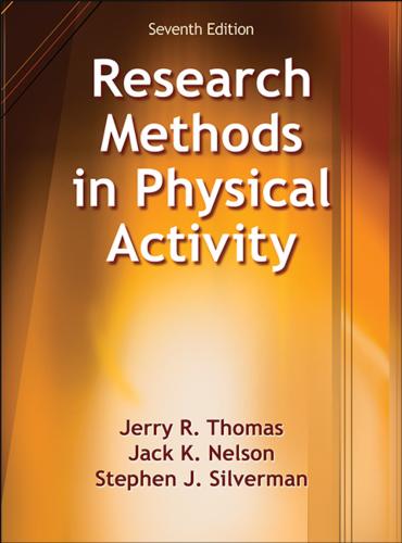 Research Methods in Physical Activity Cover Image