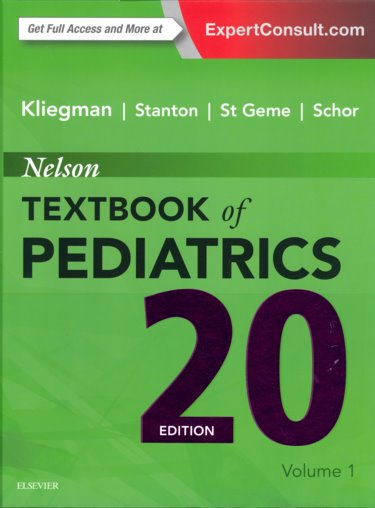 Nelson Textbook of Pediatrics. 2 Volume Set. Text with Access Code (Expert Consult) Cover Image