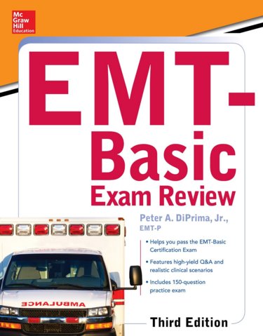 McGraw-Hills EMT-Basic Exam Review Cover Image